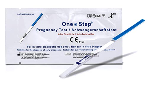 25 One+Step Frühschwangerschaftstests Empfindlichkeit 10 miu/ml