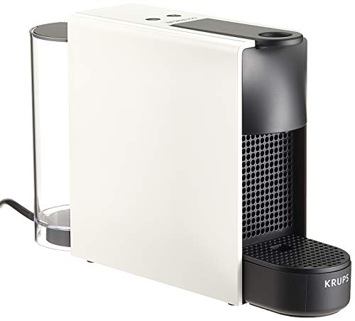 Krups Nespresso Essenza Mini XN1111 Kaffeekapselmaschine | 1260 Watt | 0,7 Liter | 19 bar | inklusive Aeroccino Milchaufschäumer | weiß