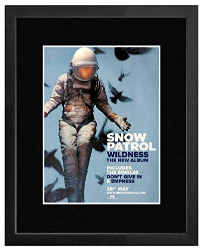 Stick It On Your Wall Snow Patrol – Wildness – The New Album gerahmtes Mini-Poster, 44 x 34 cm