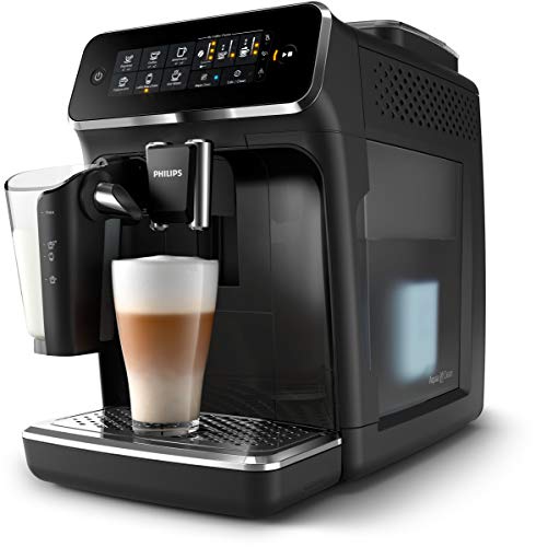 Philips Cafeteras Espresso completamente automáticas EP3241/50 LatteGo, 275 kilograms, Schwarz