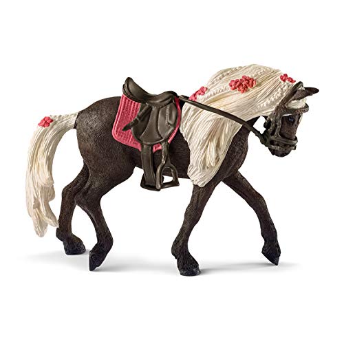 Schleich 42469 Horse Club Spielset - Rocky Mountain Horse Stute Pferdeshow, Spielzeug ab 5 Jahren