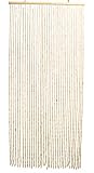 FRANK FLECHTWAREN Fadenvorhang Bambus, Vorhang, Türvorhang, Bambusvorhang Tropical, Raumtrenner GH 200 cm, Breite 90 cm