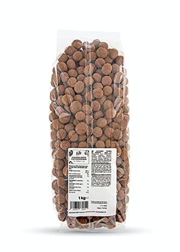 KoRo - Schokolierte Kaffeebohnen 1 kg - Idealer vegetarischer Snack mit intensivem Kaffeegeschmack und Schokomantel