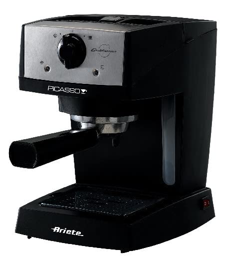 Ariete 1366/50 00M136650AR0 Picasso Cialdissima Kaffeemaschine, 1 Liter, schwarz