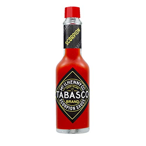 Tabasco Scorpion Pepper Sauce, 1x 148ml, scharfe Chili Sauce, 100% natürlich, Glasflasche