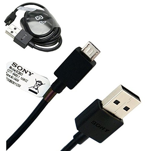 Sony EC803 Micro USB Daten Kabel kompatibel mit Sony Xperia Modellen mit Micro USB Anschluss