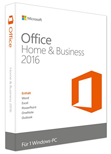 Microsoft Office Home and Business 2016 (Product Key Card ohne Datenträger)