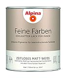 Alpina Feine Farben Lack Zeitloses Matt-Weiss 750ml