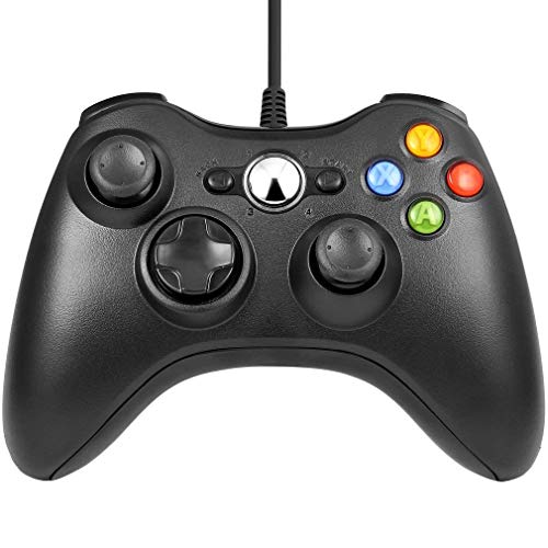 ETPARK Xbox 360 Controller, PC Wired Controller Joypad Gaming Joystick mit USB Kabel für Xbox 360 PC Windows XP/Vista / 7/8 / 8.1/10
