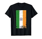 Indian Pride Travel Vacation India Flag T-Shirt