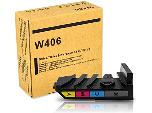 Resttonerbehälter ersetzt Samsung CLT-W406/SEE für CLP-360 CLP-365 Xpress C480w C480fw C480 C460w C460 C430 CLX-3305 CLX-3300 Laserdrucker