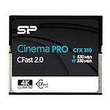 Silicon Power CinemaPro CFX310 CFast 2.0 Karte (MLC), für Canon XC10/1D X Mark II, Blackmagic URSA Mini und mehr (256 GB, 3500 x CFast 2.0)