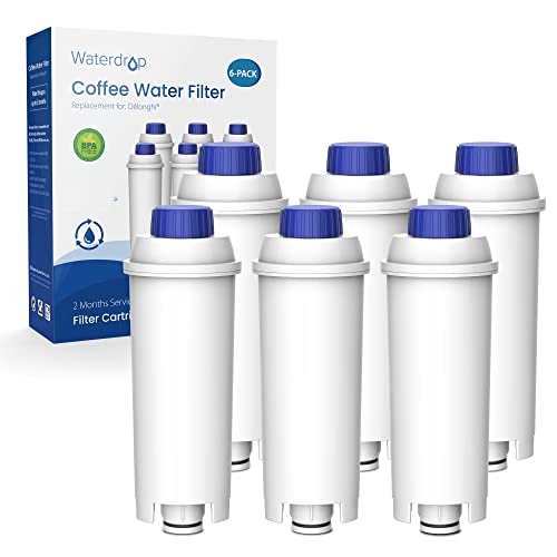 Waterdrop Wasserfilter, Ersatz für DeLonghi Kaffeevollautomat ECAM, Eletta, Dinamica, DLSC002, Magnifica, ETAM Autentica und Verschiedener Modelle von Esam (6)