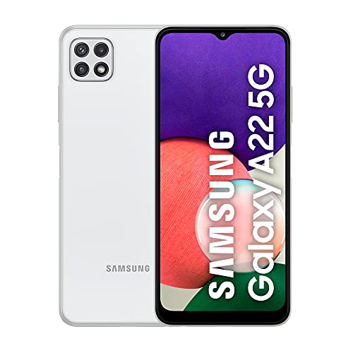 Samsung Galaxy A22 5G Dual-SIM Smartphone 128GB 6.6 Zoll (16.8 cm) Dual-SIM Android™ 11 Weiß