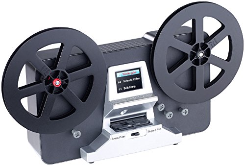 Somikon Filmscanner: HD-XL-Film-Scanner & -Digitalisierer für Super 8 & 8 mm, bis 7'-Rollen (Super 8 Filmscanner)