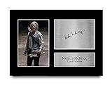 HWC Trading A4 Melissa McBride The Walking Dead Carol Peletier Geschenke Gedruckt Signiert Autogramm Bild Für Fernsehen Zeigen Fans