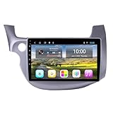 PWSHZ 2024 Newest Android 13 Wireless Apple Carplay Car Radio for Honda Fit Jazz 2008-2013,10-Zoll-Touchscreen mit Navigations/Multimedia Player/WiFi/Bluetooth/Steering Wheel Remote/FM/SWC/USB/2+32G