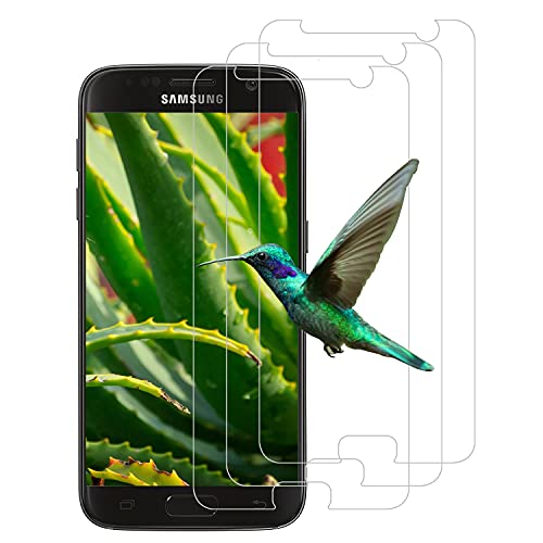 [3 Stück] Panzerglas Schutzfolie für Samsung Galaxy S7, 9H Härte, HD-Schutzfolie, Anti-Bläschen, Anti-Kratzer, Displayschutzfolie für Samsung Galaxy S7 - Transparent