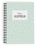 KuschelICH Rezeptbuch zum Selberschreiben - Lieblingsrezepte DIN A5 mit Inhaltsverzeichnis & Schutzcover