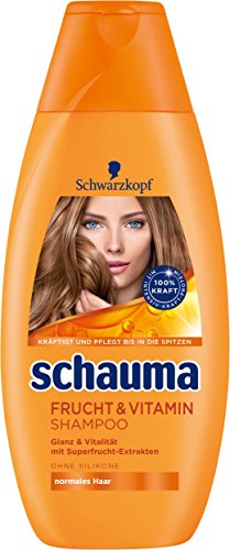 Schwarzkopf Schauma Frucht & Vitamin Shampoo, 4er Pack (4 x 400 ml)