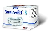 Somnofit S Premium High-End Anti-Schnarchschiene im Set mit Snorepast Ratgeber Rückenlageverhinderung bei Schnarchen