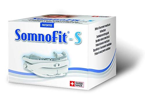 Somnofit S Premium High-End Anti-Schnarchschiene im Set mit Snorepast Ratgeber Rückenlageverhinderung bei Schnarchen