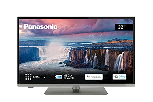 Panasonic TX-32JSW354 LED TV (32 Zoll / 80 cm, Smart TV, HD Triple Tuner, Media Player) silber