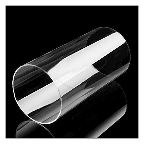 MDD 200mm Länge Klar Acryl Plexiglas Lucite-Röhre, 100mm OD 95mm Durchmesser Acrylrohr Für Bio-Produkte Lampen Gebäude