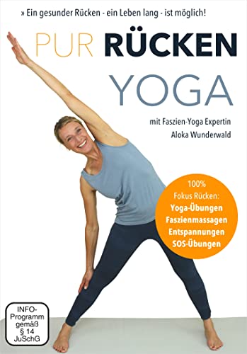 Pur Rücken Yoga DVD: Yoga für den Rücken bei Rückenschmerzen und Verspannungen im Schulter und Nacken Bereich. Ein gesunder Rücken mit Yoga | 2 DVDs