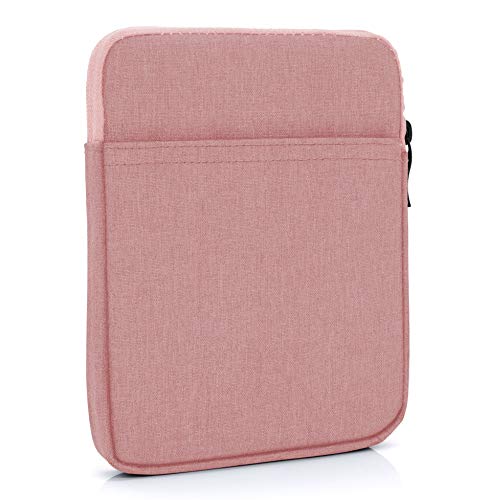 MyGadget 8 Zoll Nylon Sleeve Hülle - Schutzhülle Tasche 8' Etui für eBook Reader , Tablet z.B. Amazon Fire HD 8 , Paperwhite , Oasis / iPad Mini - Rosa