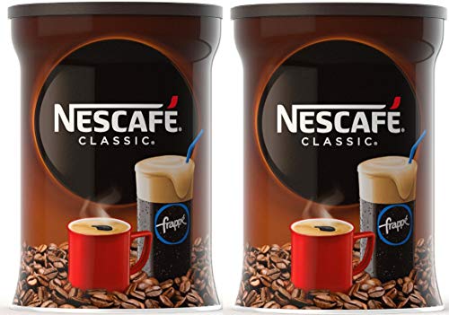 Nescafe Classic Frappe 2x 200 g , Instantkaffee, Eiskaffee, griechischer Kaffee, Frappé Greece (400 g)