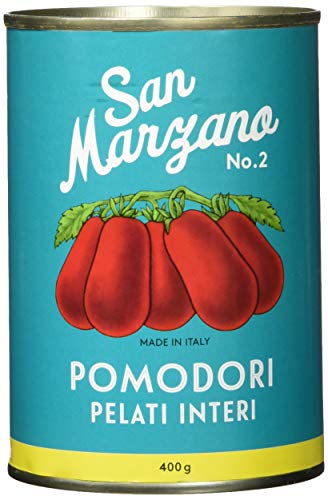 Il pomodoro più buono Geschälte Tomaten aus San Marzano Vintage, Ganze, geschälte Tomaten, 4er Pack (4 x 400 g)