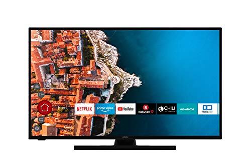 HITACHI F43E4200 43 Zoll Fernseher (Full HD, Smart TV, Prime Video/Netflix/YouTube, Works with Alexa, Bluetooth, Triple-Tuner, PVR)