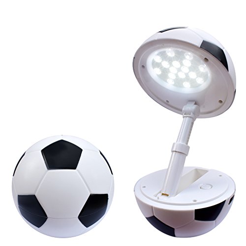 Tischlampe LED kinder Fußball Schreibtischlampe baby Tischleuchte / Nachttischleuchte Leselampe.nachttischlampe USB dimmbare schlafzimmer Schwarz