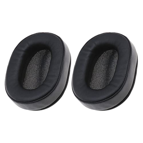 1 Paar Ersatz-Kopfhörer-Pads, kompatibel mit August EP650 Ohrhörern, mit glattem Protein-Lederschwamm, lang anhaltender Komfort