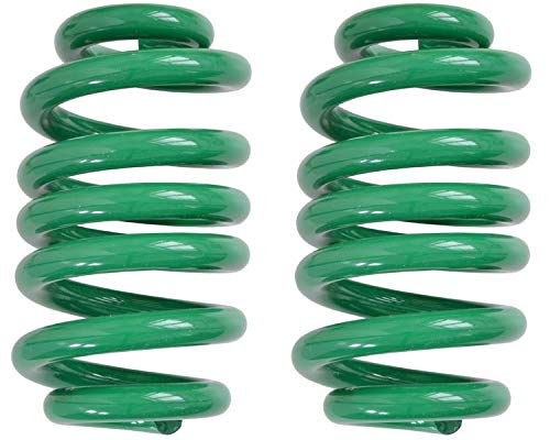 2 Stück Schraubenfedern für Westfalia Anhänger 1400 kg Farbe grün