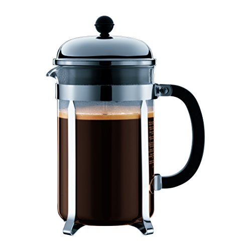 Bodum CHAMBORD Kaffeebereiter aus Kunststoff für 12 Tassen, glänzend, 1,5 l