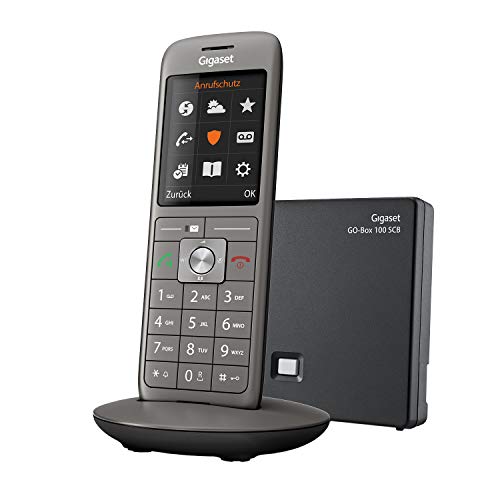 Gigaset CL690A SCB - Schnurloses Telefon mit Anrufbeantworter - intelligenter Schutz vor unerwünschten Anrufen - großes Farbdisplay - extragroßes Telefonbuch für 400 Kontakte