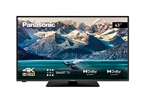 Panasonic TX-43JXW604 LED Fernseher (43 Zoll / 108 cm, 4K HDR TV, HD Triple Tuner, Smart TV), schwarz