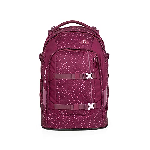 satch Unisex-Kinder Pack Rucksack für Freizeit und Sport, Rot (Berry Bash), 45x22x30 cm (B x H x T)