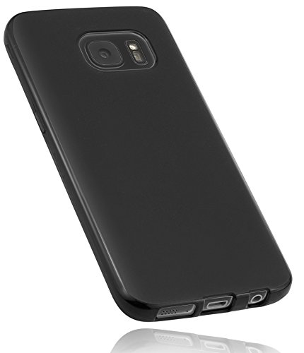 mumbi 12731-Samsung Hülle kompatibel mit Samsung Galaxy S7 Handy Case Handyhülle, schwarz
