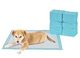 TERRA SELL Premium Hunde-Toilette - 50er Set Hygiene Unterlagen für Haustiere - Saugstarkes Hundeklo - Welpentoilette zur Sauberkeitserziehung 56 x 56 cm