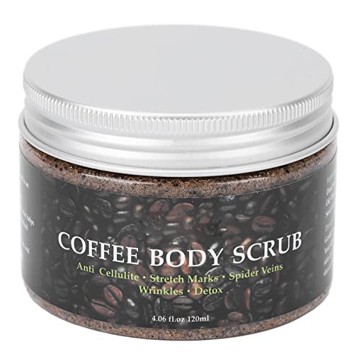 Kaffee-Peeling, Kaffee-Körperpeeling Peeling-Körperpeeling Pflegendes Kaffee-Peeling mit Salz aus dem Toten Meer für die Ganzkörperpflege 120ml
