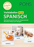 PONS Verbtabellen Plus Spanisch: Alle Formen und wie man sie richtig anwendet. Mit Online-Videos und -Übungen