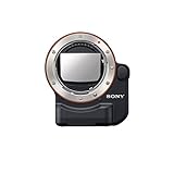 Sony LA-EA4 Objektiv Adapter (E-Mount auf A-Bajonett) für 35mm Vollformat Kamera ILCE-7 und ILCE-7R, Schwarz