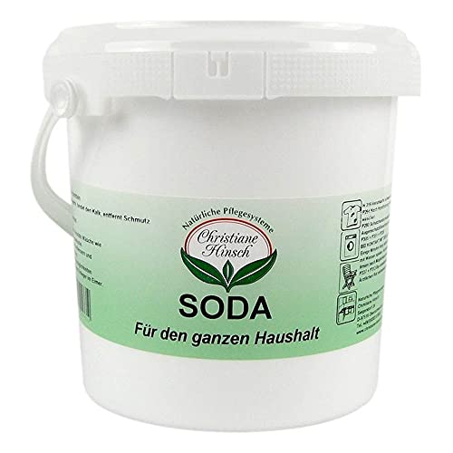 2 x Soda im Eimer umweltfreundliches Putzmittel, ökologisches Reinigungsmittel.