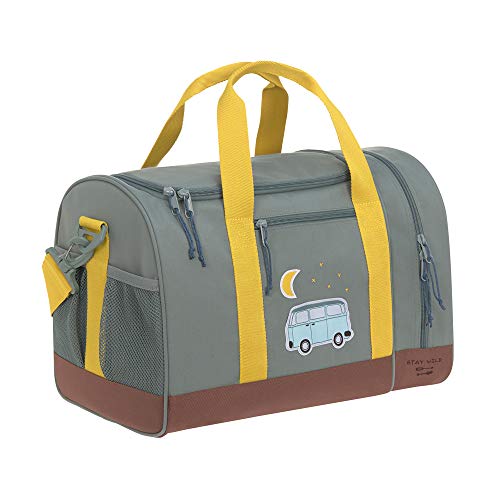 LÄSSIG Sporttasche Kinder Sportbeutel mit Umhängeriemen/Mini Sportsbag, Adventure Bus, 40 cm, 19 L