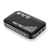 VBESTLIFE Full HD Box Media Player,16 Sprache 1080 P Media Player Box,unterstützt USB MMC RMVB MP3 AVI MKV,110-240 V(EU)