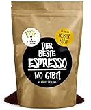 DER BESTE ESPRESSO WO GIBT! - 250g (gemahlen) - Premium Bio Espresso - Fairtrade & Organic - Perfekte Crema - vollmundig im Geschmack - FRISCHE RÖSTUNG