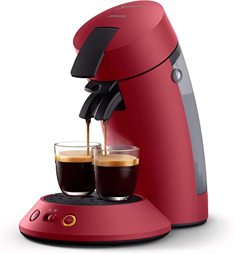 Philips CSA210/91 Kaffeepadmaschine Senseo Original+, rot